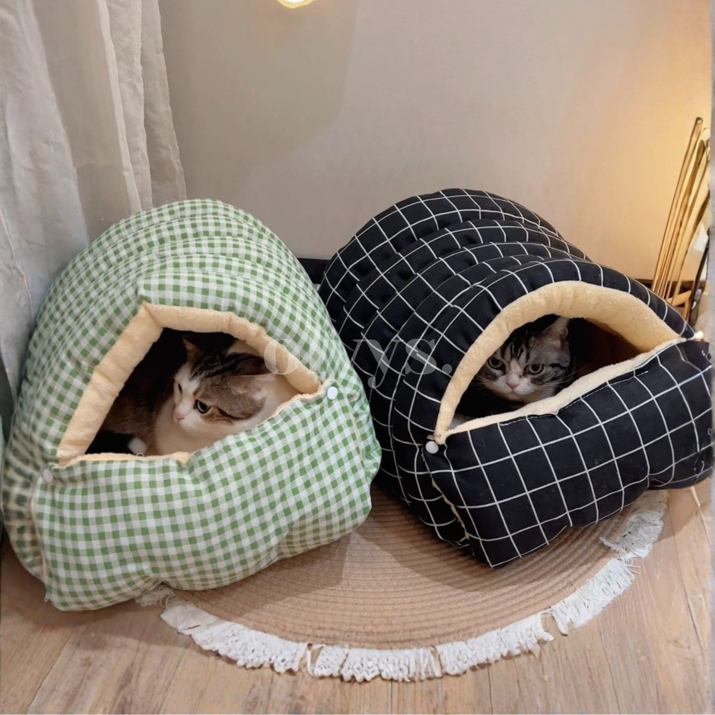 calming cat cave