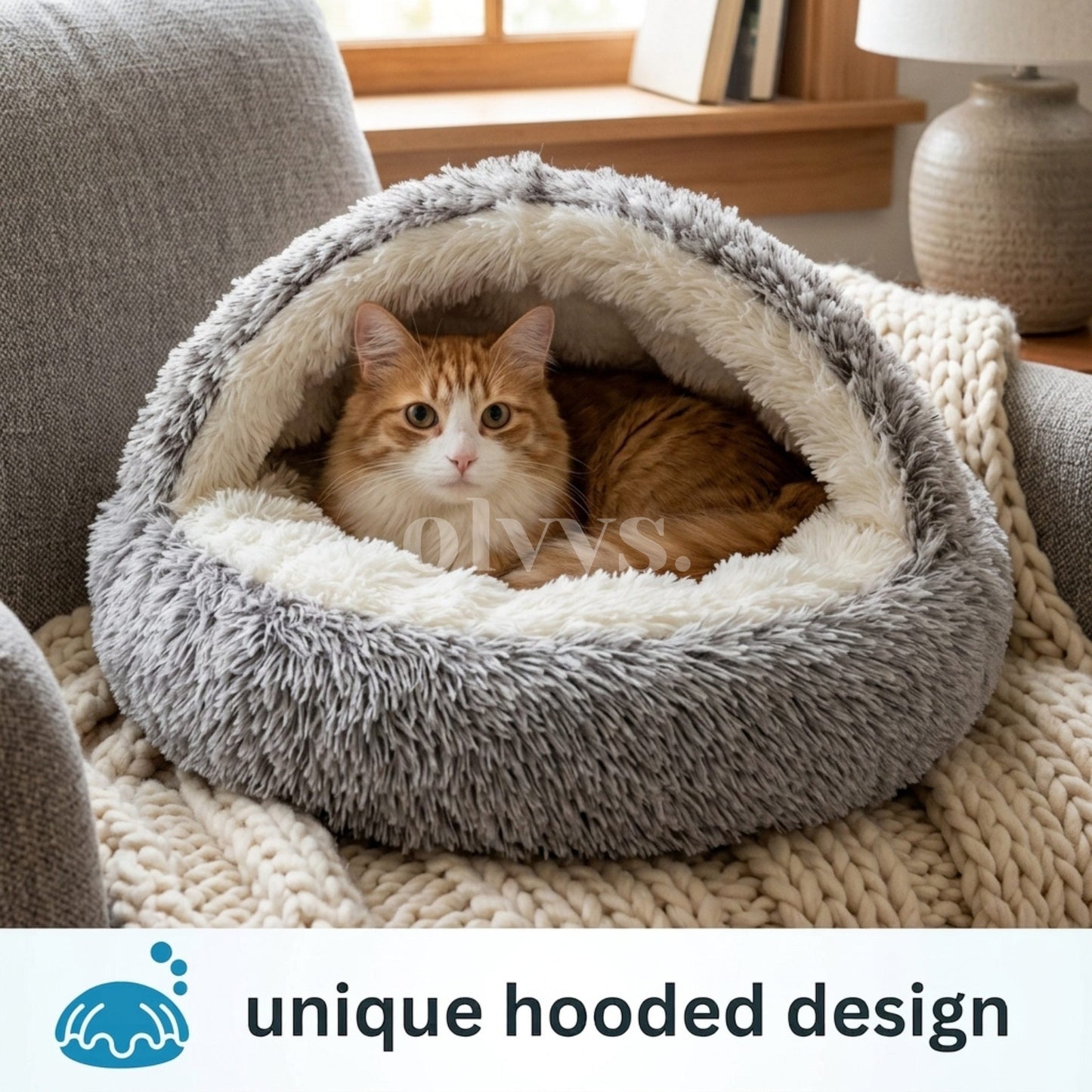 cozy cocoon - cat bed