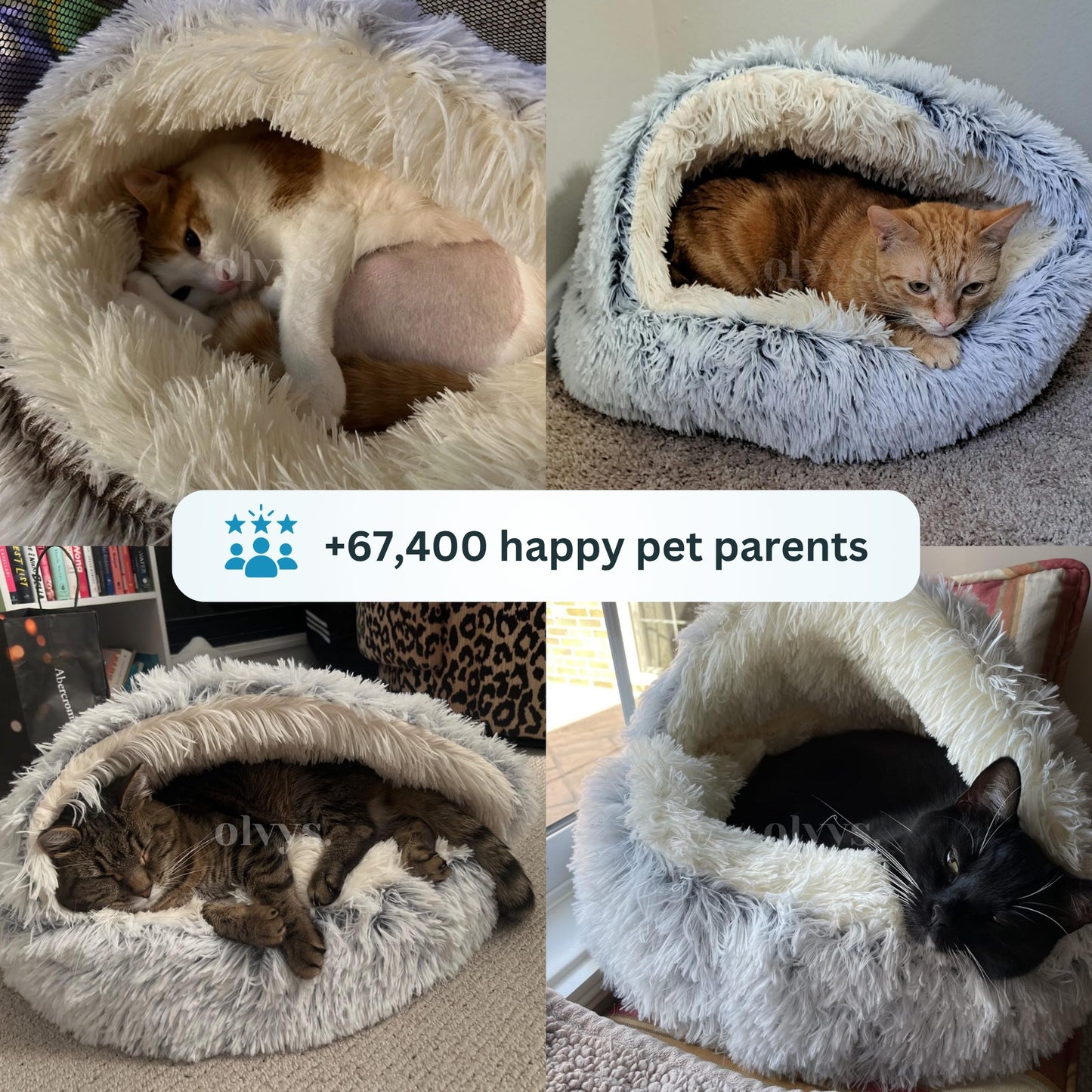 cozy cocoon - cat bed