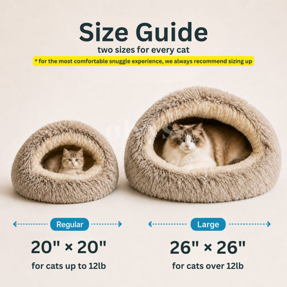 cozy cocoon - cat bed